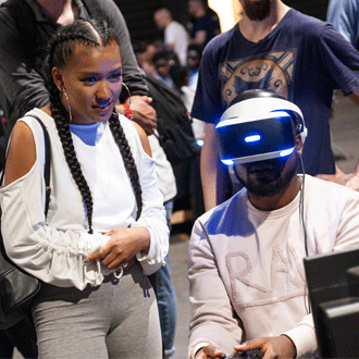 The north’s biggest gaming event prepares for return A man playing with Vr at the Play Expo