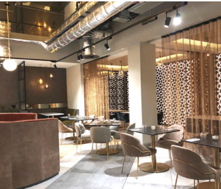 Interior of Leicester's newest hotels & restaurant Interior of Leicester's newest hotels & restaurant