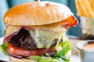 Eat Out to Help Out with The Belfry Hotel & Resort Burger at The Belfry Hotel & Resort