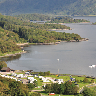 Camping & Caravanning site in the West Highlands of Scotland Camping & Caravanning site in the West Highlands of Scotland