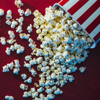 Cinema popcorn at the Greatest Showman experience Cinema popcorn at the Greatest Showman experience