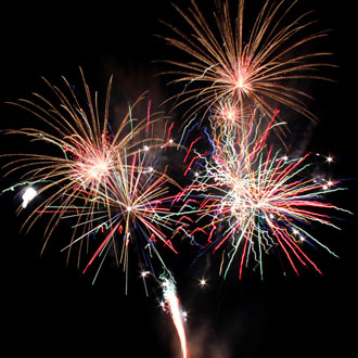 Fireworks at Lightopia Festival Manchester Fireworks at Lightopia Festival Manchester