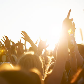 People at dance festival People at dance festival