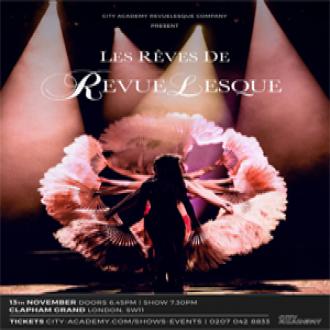 evueLesque, City Academy’s premier burlesque company returns to Clapham Grand this November with a sizzling new show! evueLesque, City Academy’s premier burlesque company returns to Clapham Grand this November with a sizzling new show!